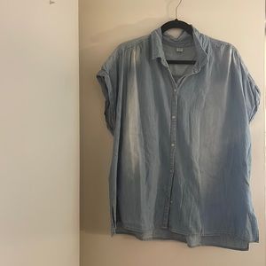button down denim shirt